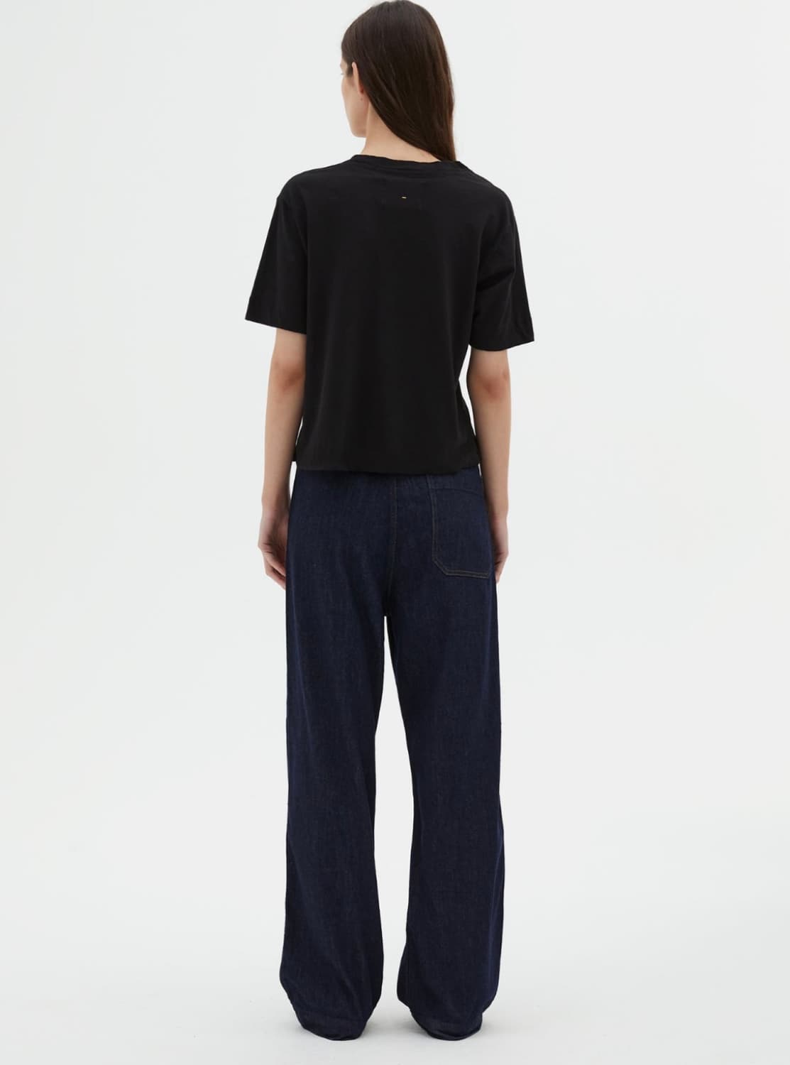 MHL simple t-shirt (black) 상품이미지3