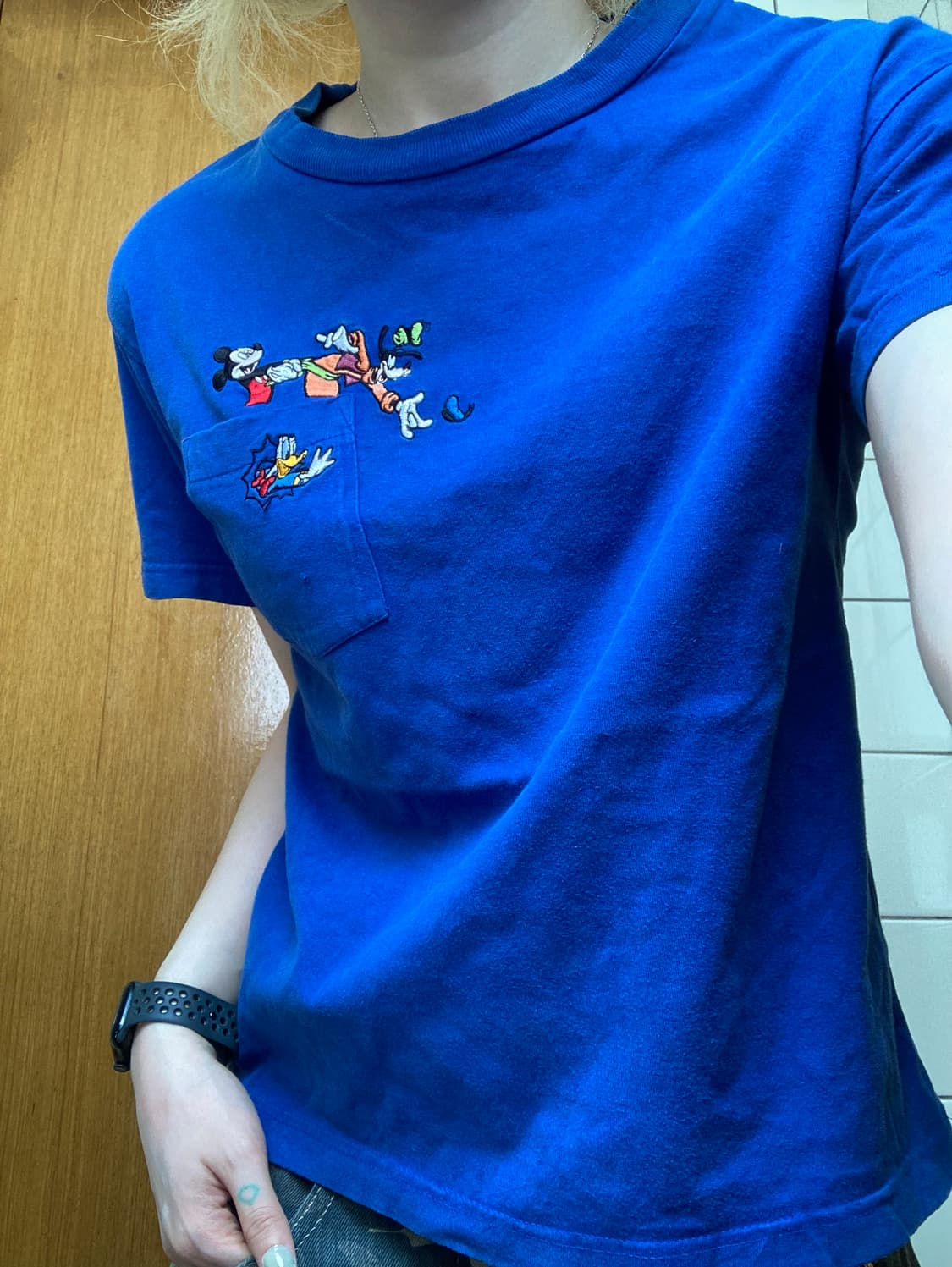 Disney 크롭 반팔 상품이미지1