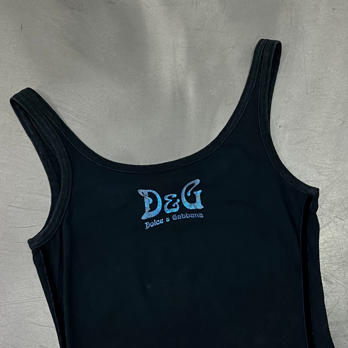  돌체앤가바나 프린팅 슬리브리스 탑 +명품감정서 y16254 상품이미지5