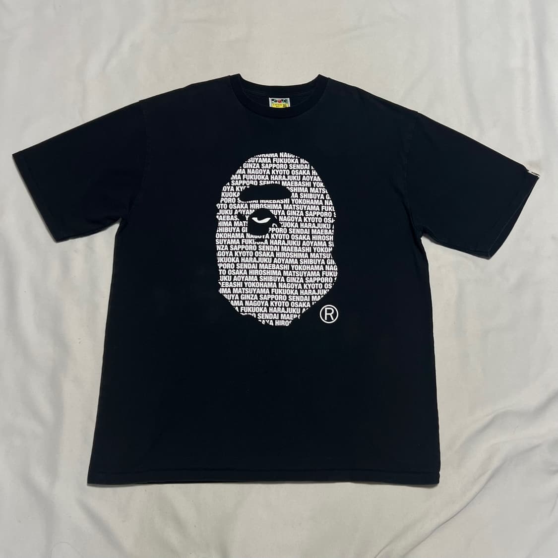 3XL 베이프 일본 한정판 빅헤드 티셔츠 상품이미지2