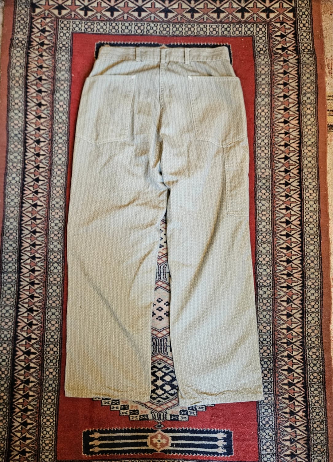 더블알엘 코튼 스트라이프 5포켓 팬츠  상품이미지3