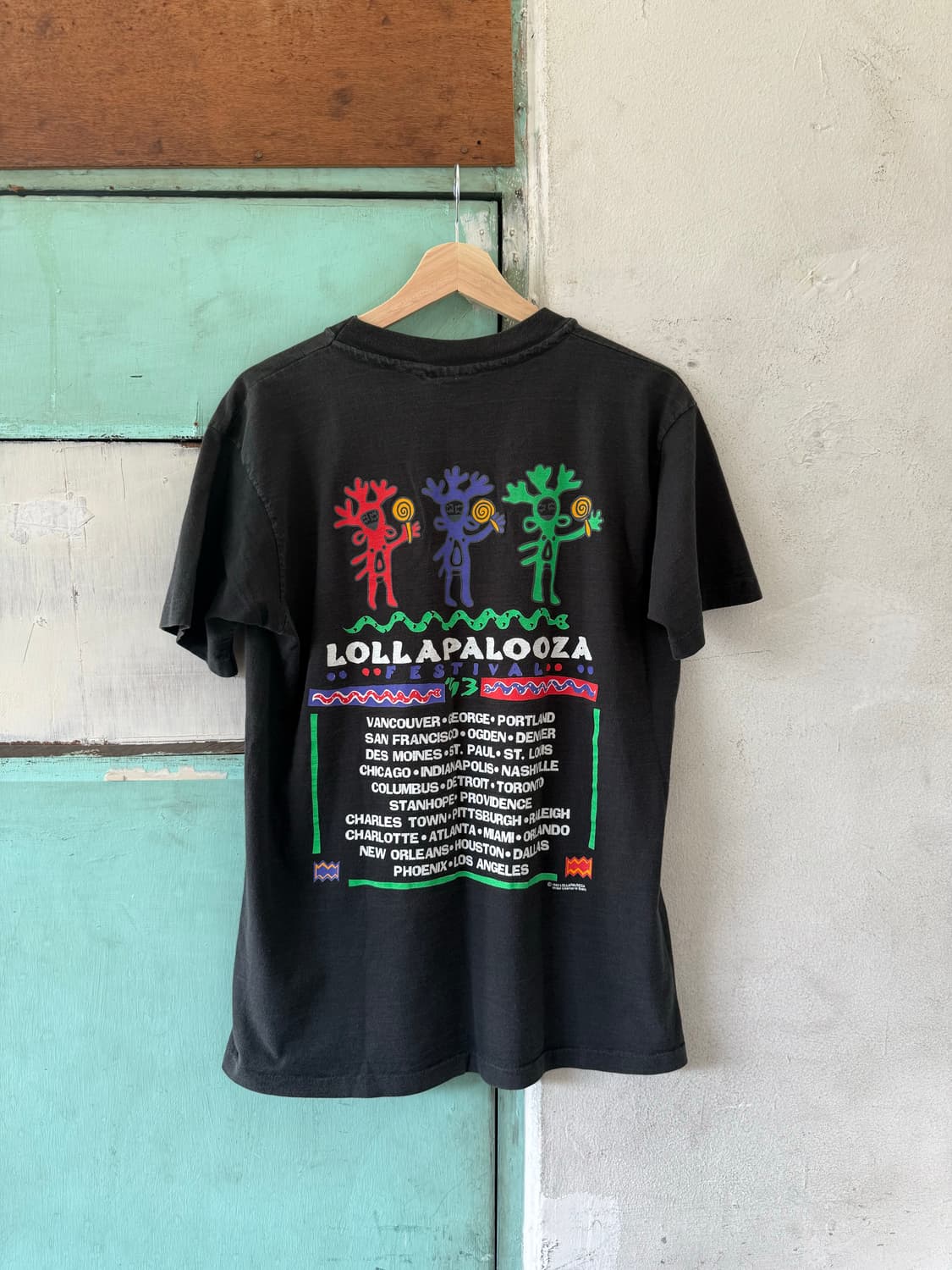 1993 롤라팔루자 Lollapalooza 밴드티 상품이미지2