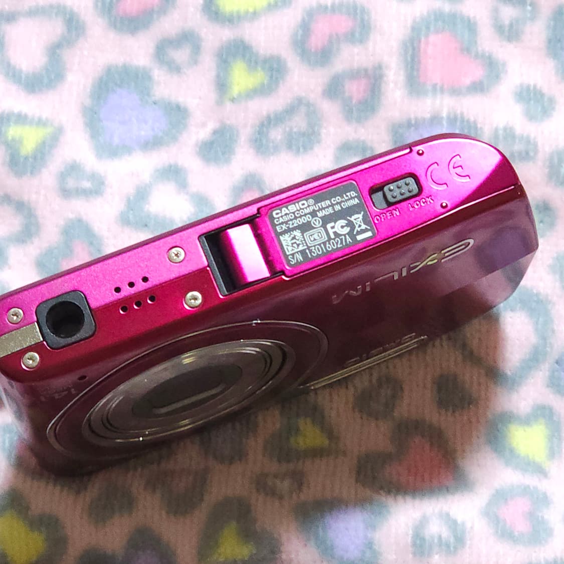 카시오 엑슬림 EX-Z2000 마젠타 핑크 모카 로제 나연 디카 상품이미지3