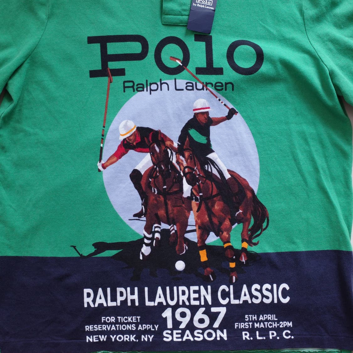 새상품] 폴로 랄프로렌 1967 뉴욕 폴로팀 PK 카라티 L 상품이미지2