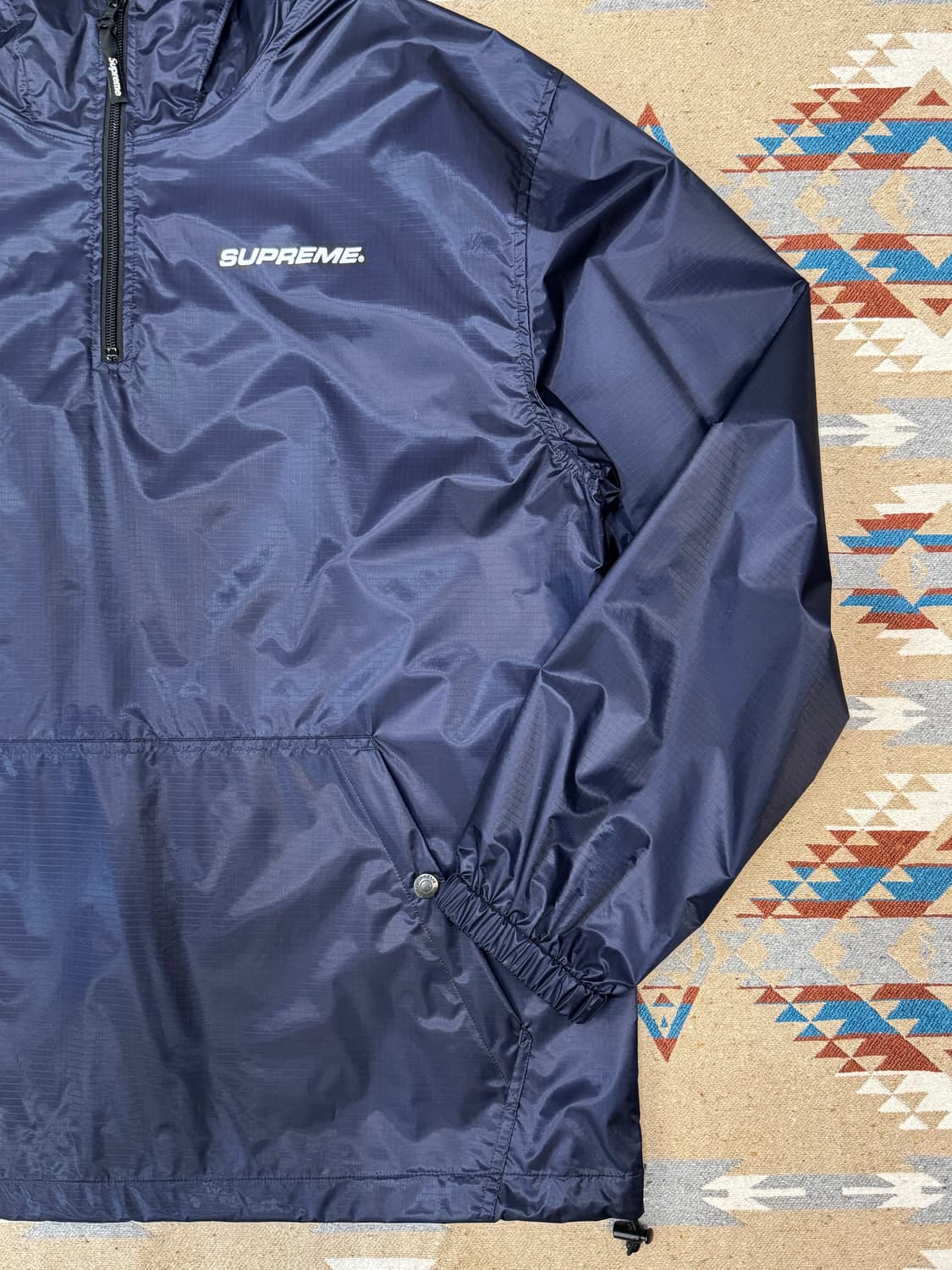 [L] 슈프림 패커블 립스탑 풀오버 네이비 상품이미지4