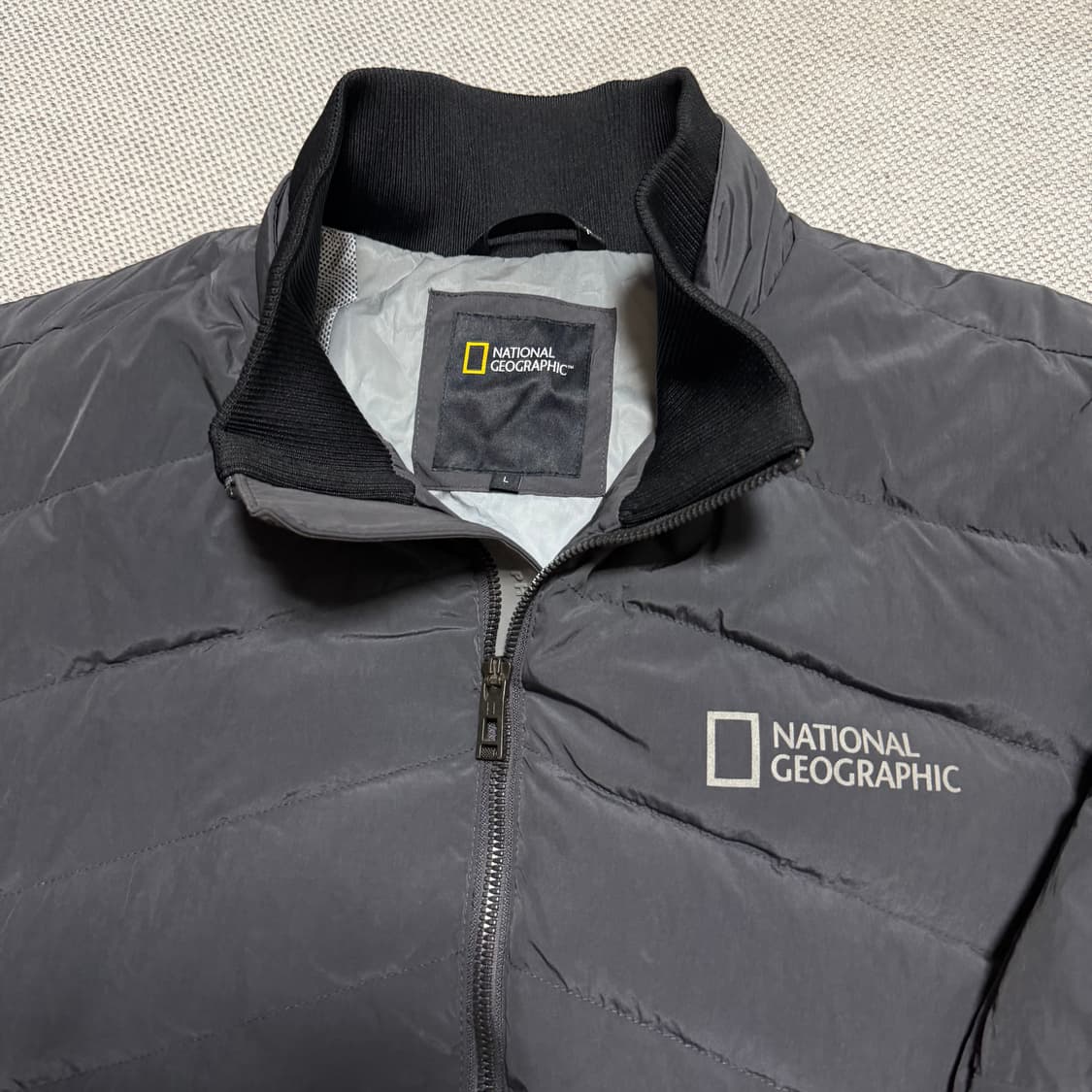 내셔널지오그래픽 나일론 경량패딩 상품이미지2