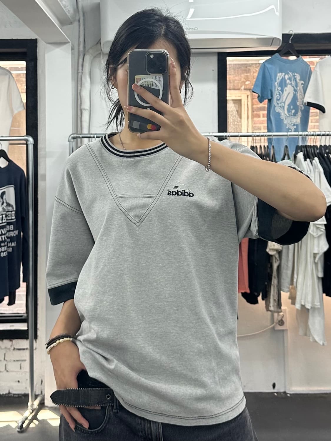 아디다스 90s 올드스쿨 티셔츠 상품이미지3