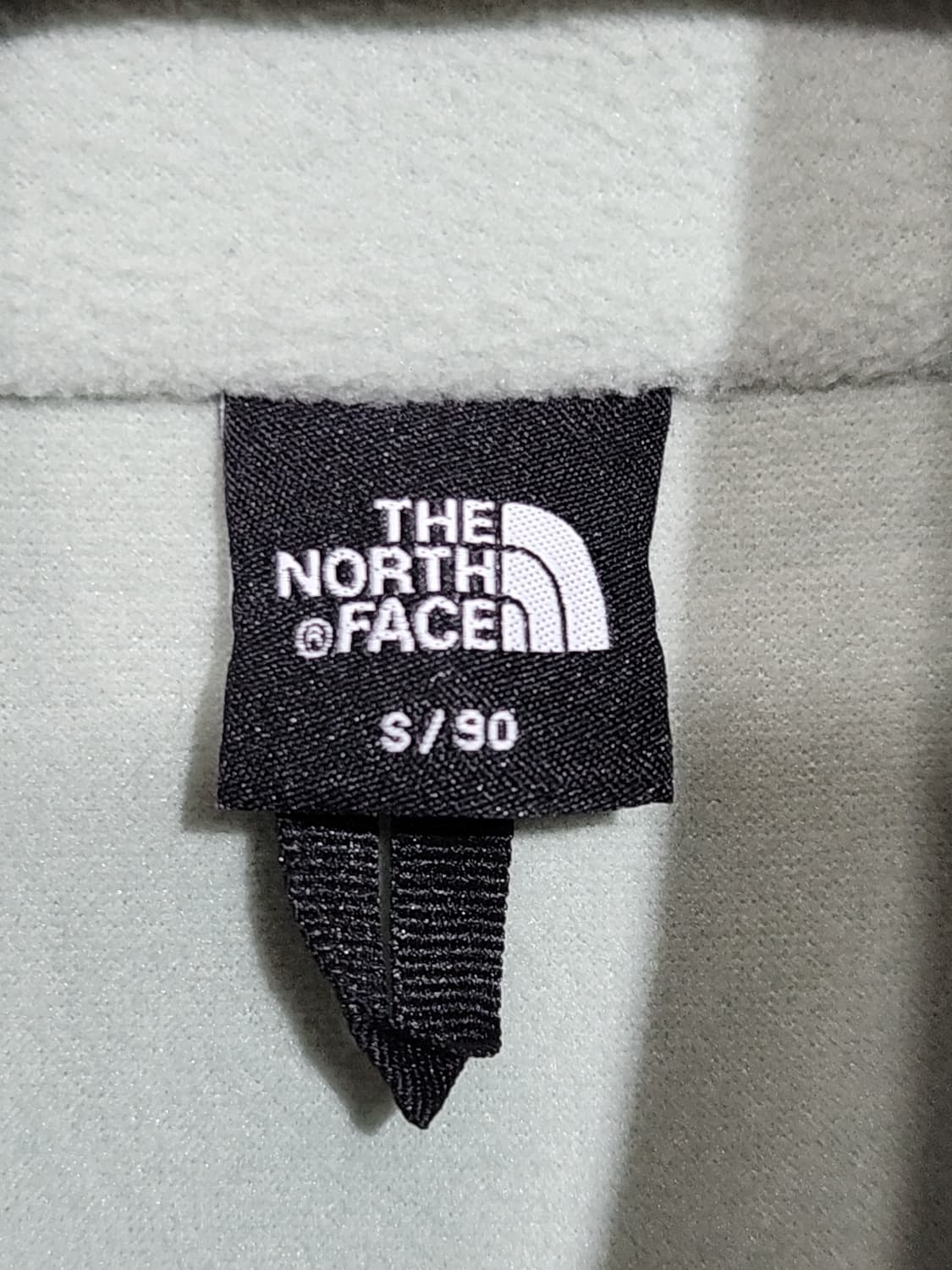 (M) 노스페이스 플리스 점퍼 옥색 뽀글이 후리스 자켓 아웃도어  상품이미지3