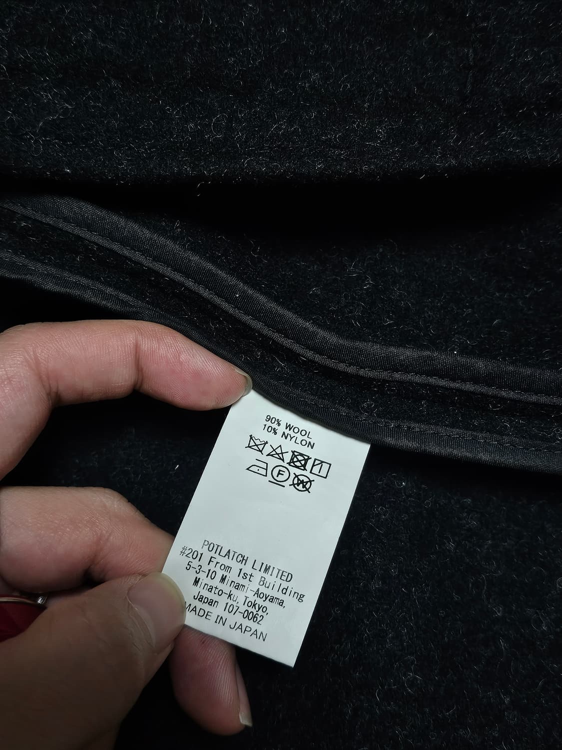 [XL] cavempt heavy wool zip jacket 상품이미지6