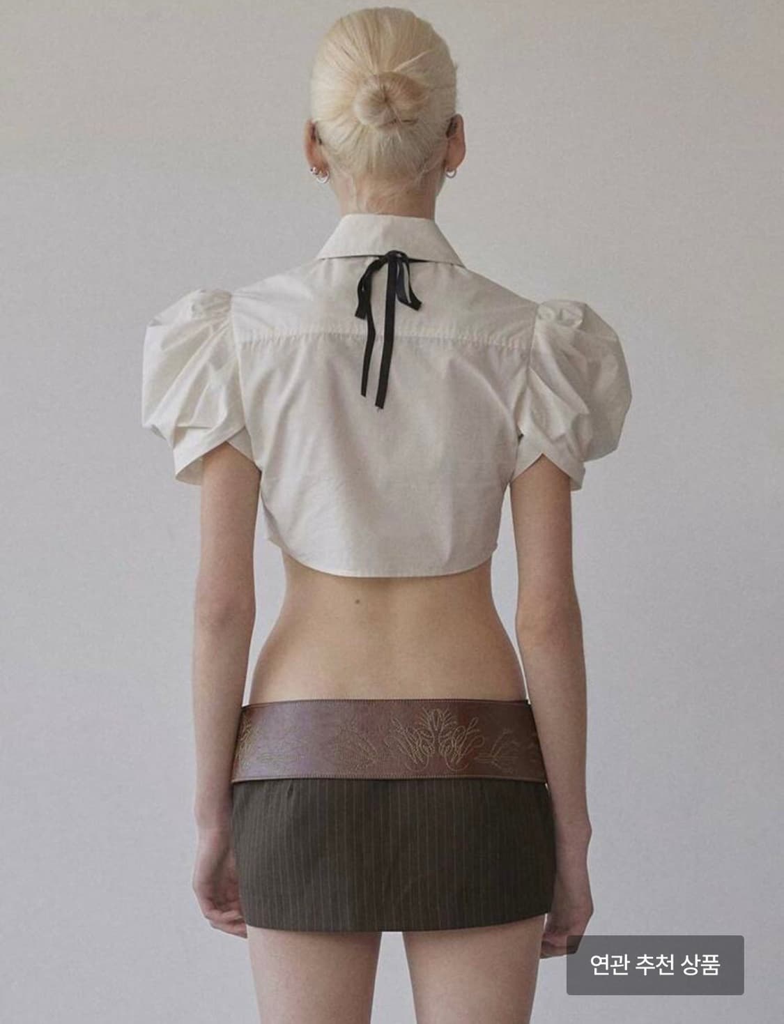 스컬프터 로제타 베이비 셔츠 아이보리 상품이미지2