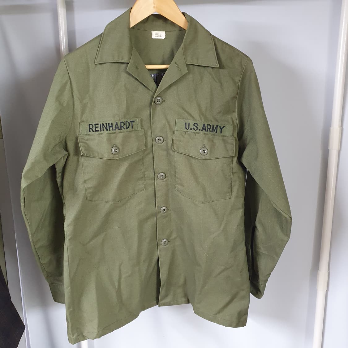 미군 OG-507 자수 유틸리티 셔츠 상품이미지1