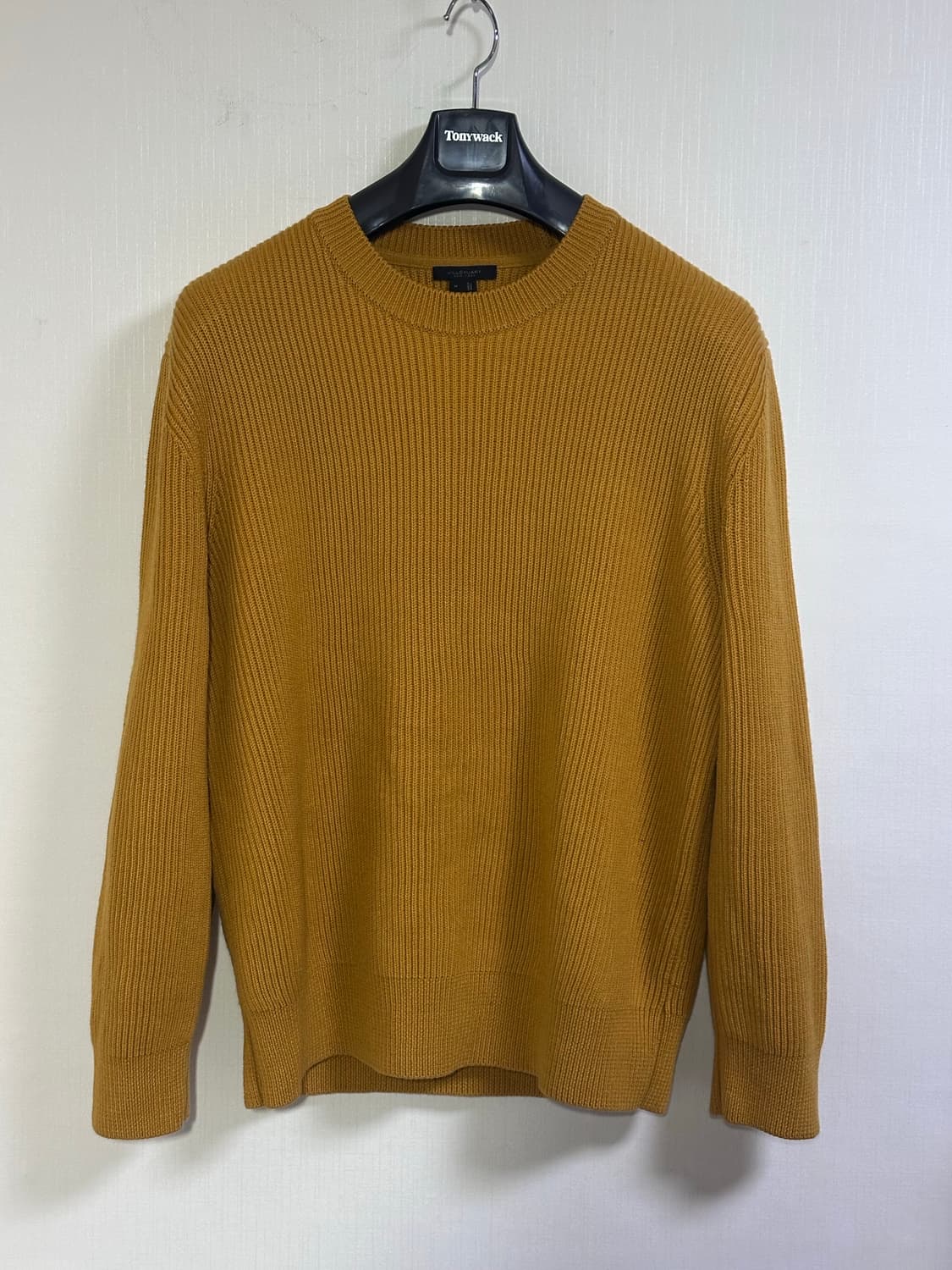 질스튜어트뉴욕 울 블렌드 니트 스웨터 M/100/탠저린 상품이미지1