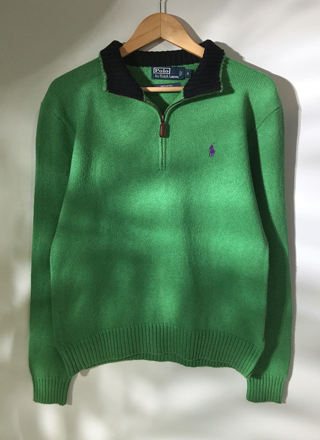 (MAN) 폴로랄프로렌 반집업 니트스웨터 L 상품이미지5