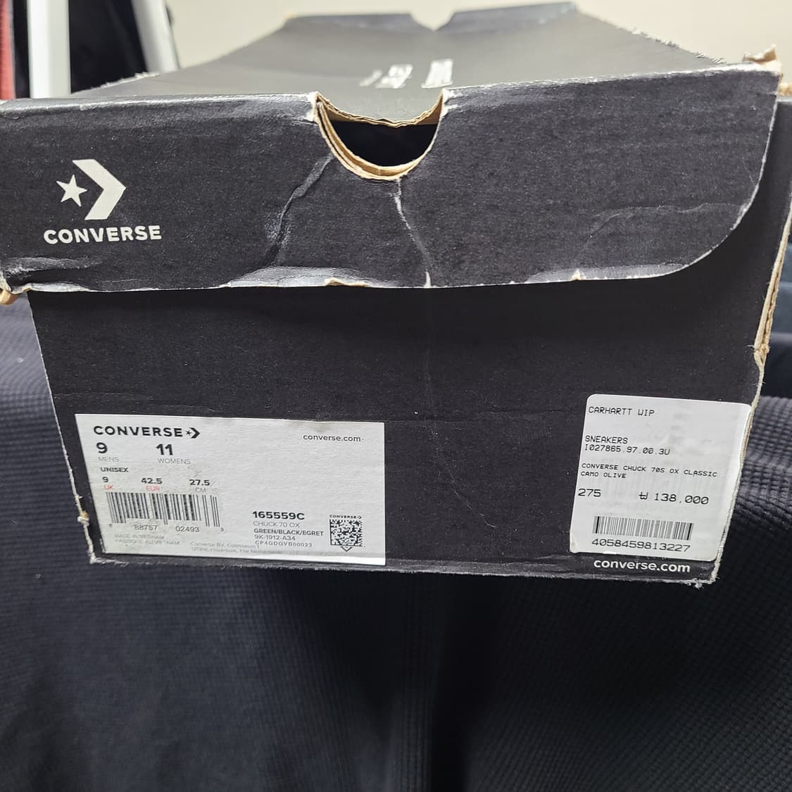 275 칼하트 컨버스 척70 상품이미지4