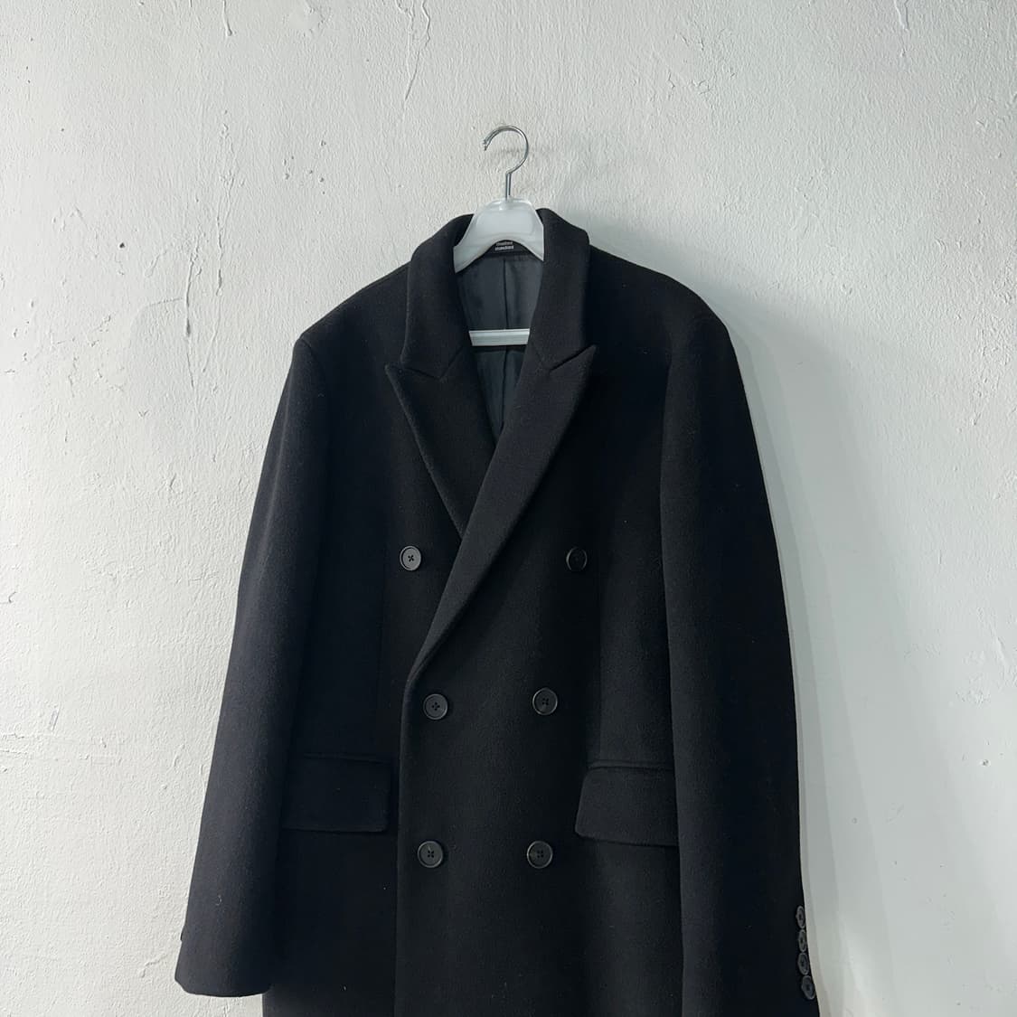 무신사스탠다드 캐시미어블렌디드 더블 체스터 코트 L 상품이미지2