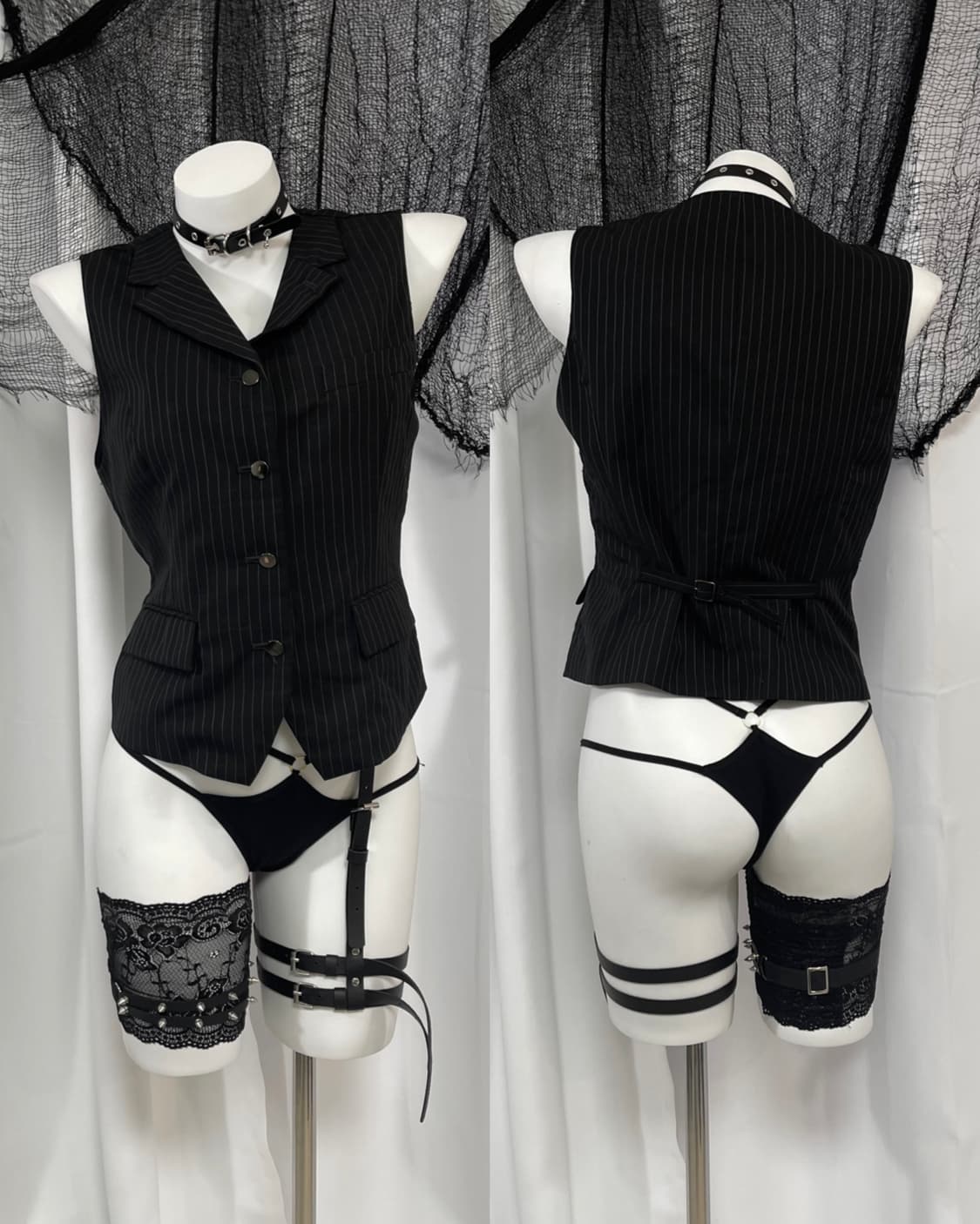 stripe vest 상품이미지1