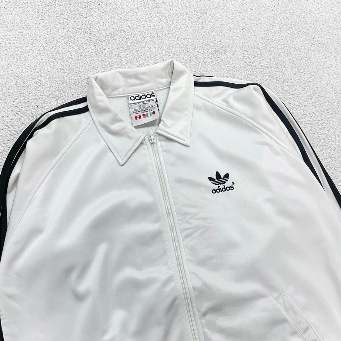 아디다스 90s USA 카라 트랙탑 져지 화이트 상품이미지2