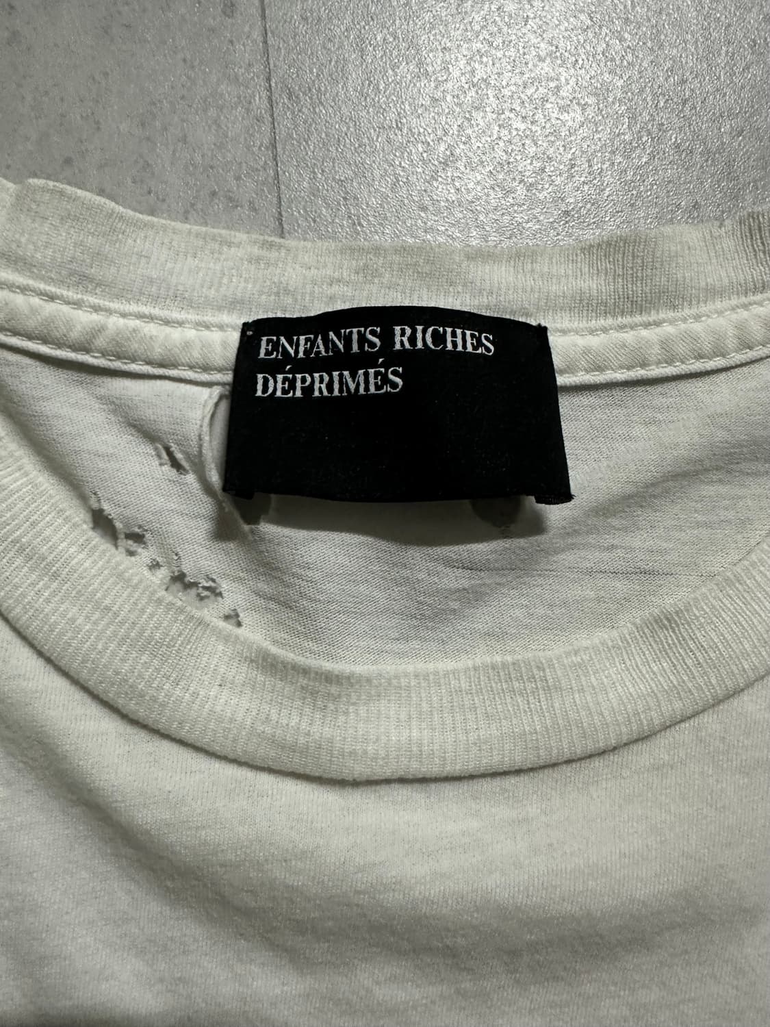 (L) 앙팡리쉬데프리메 ERD 클래식 로고 반팔 티셔츠 상품이미지4