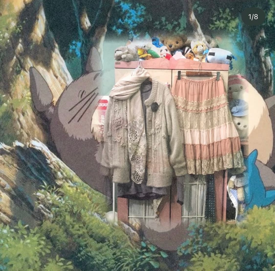 카모메 산장 토토로 코디 빈티지 상품이미지1