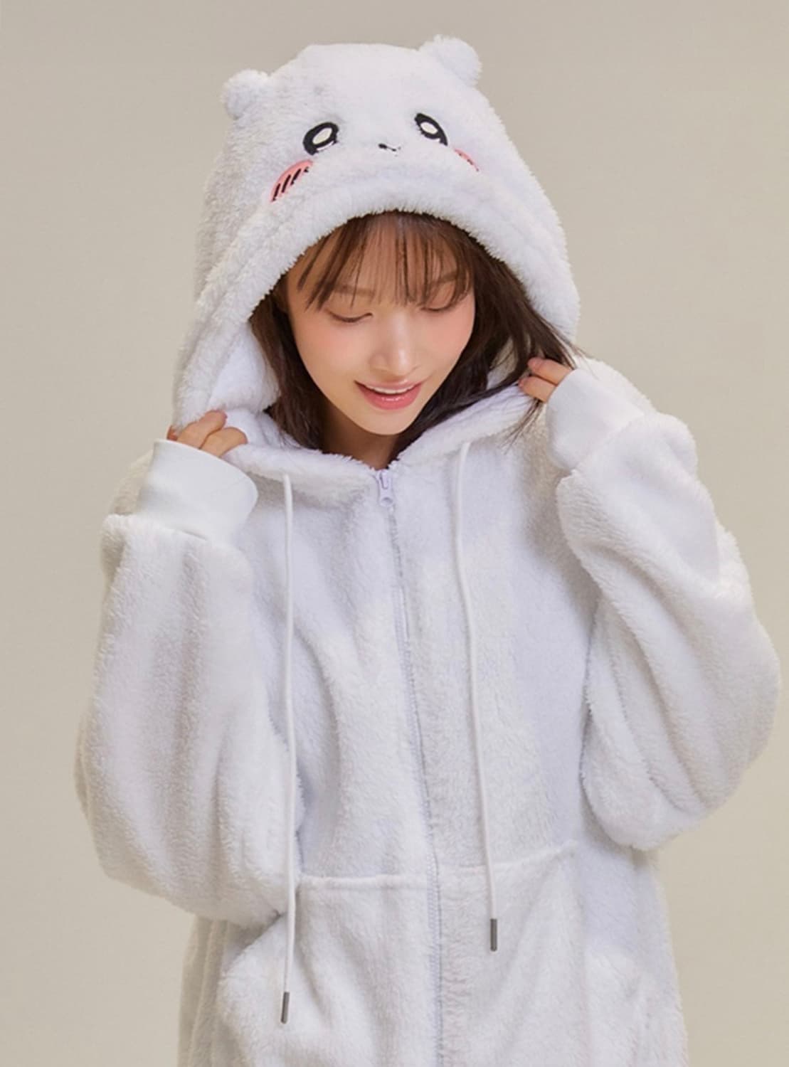 먼작귀 치이카와 후드집업 상품이미지4