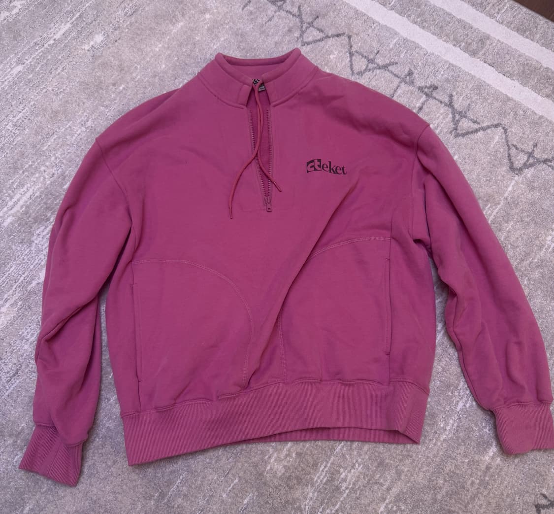 테켓 플랜 하프집업 Plan Half Zip-Up Sweatshirt P 상품이미지2