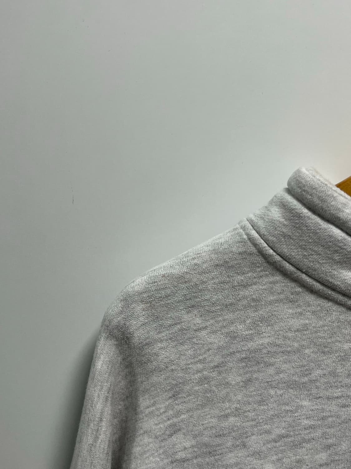 테켓 하프집업 반집업 멜란지 L 상품이미지2