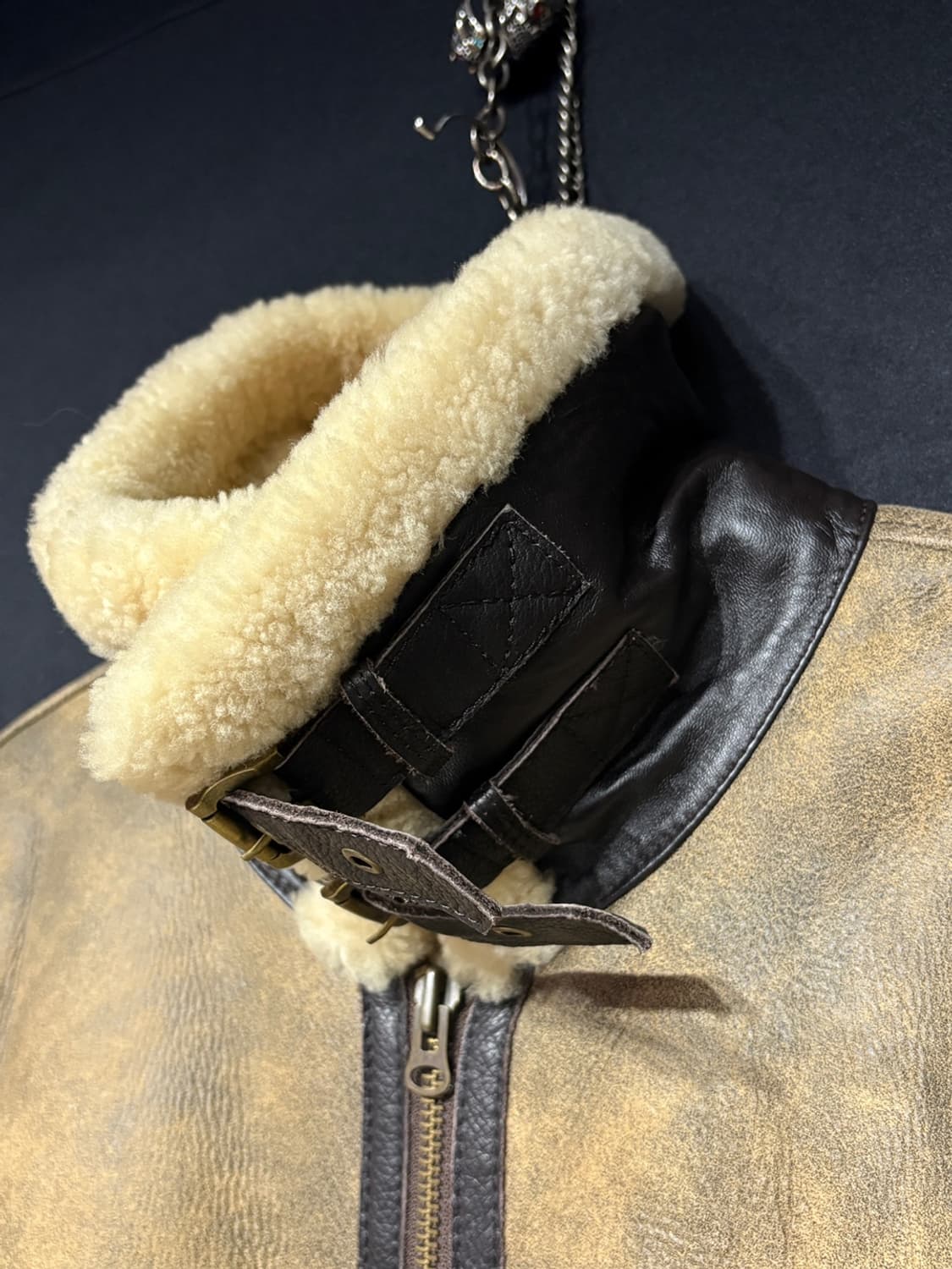 B-3 폭격기 무스탕 자켓  상품이미지9