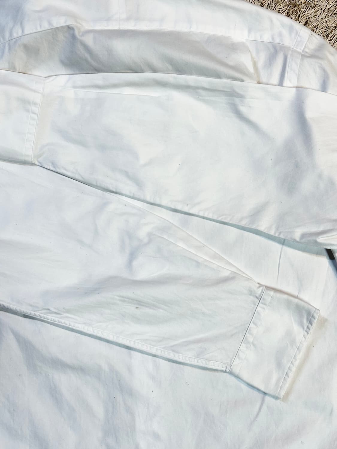 폴로 랄프로렌 신형 네이비포니 솔리드 셔츠 화이트 상품이미지7