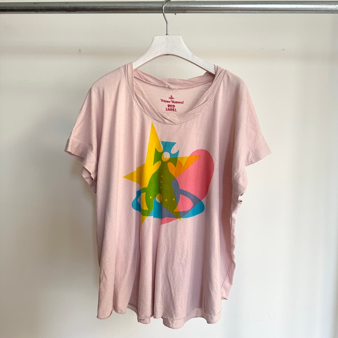 비비안웨스트우드 레드라벨 여성 가오리반팔 티셔츠 상품이미지1