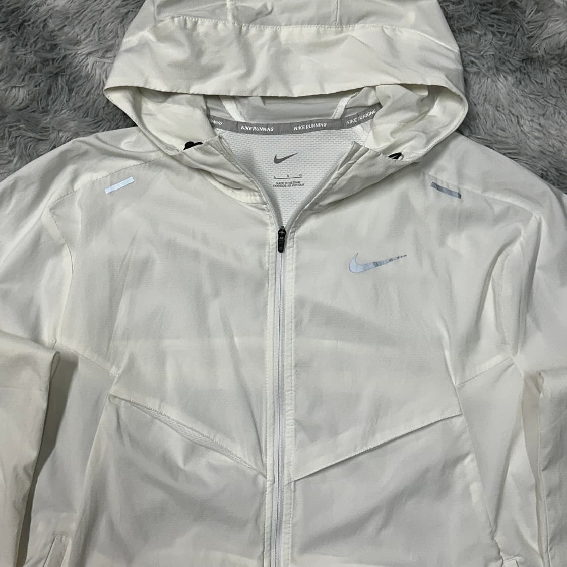 나이키 윈드러너 러닝 화이트 바람막이 L 상품이미지2