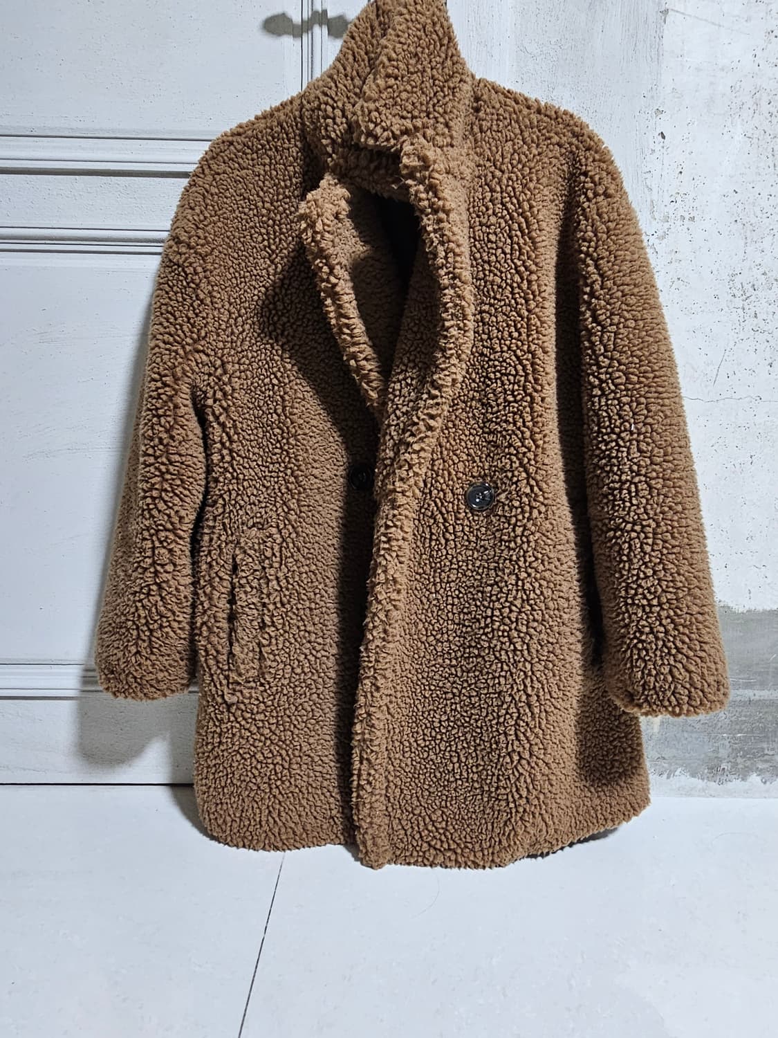 망고 테디 퍼 코트 상품이미지1