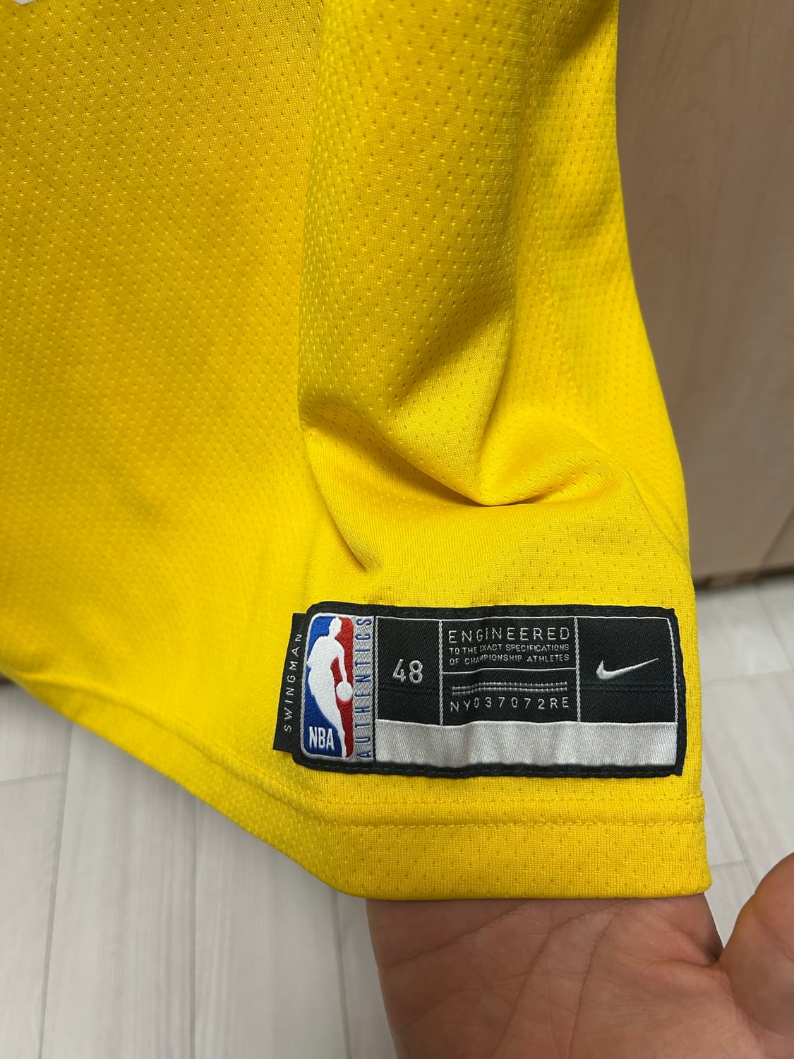 Nike LA Lakers Westbrook swingman 농구 저지 상품이미지3