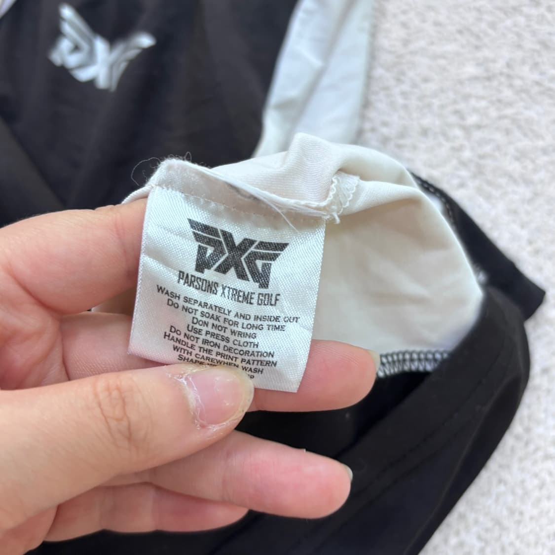 M PXG 여성 배색 반팔 카라 티셔츠 0616E 상품이미지5