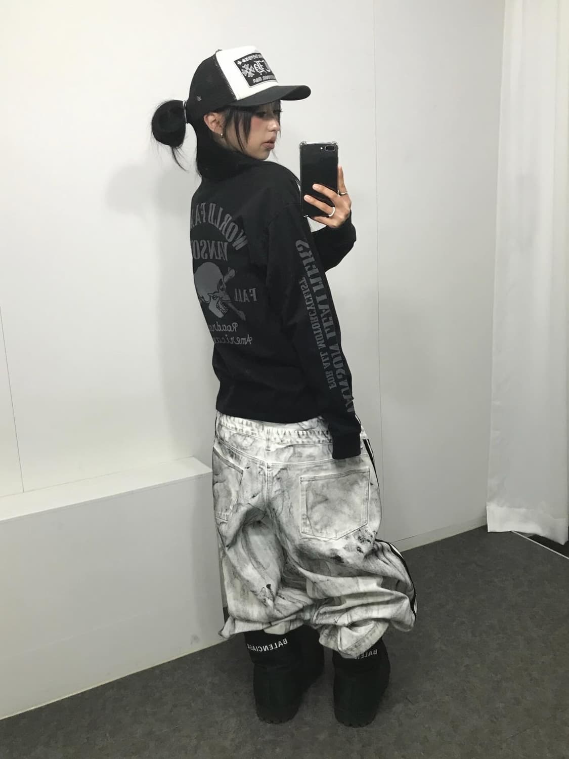 Vanson Leathers Printing L/S 상품이미지4