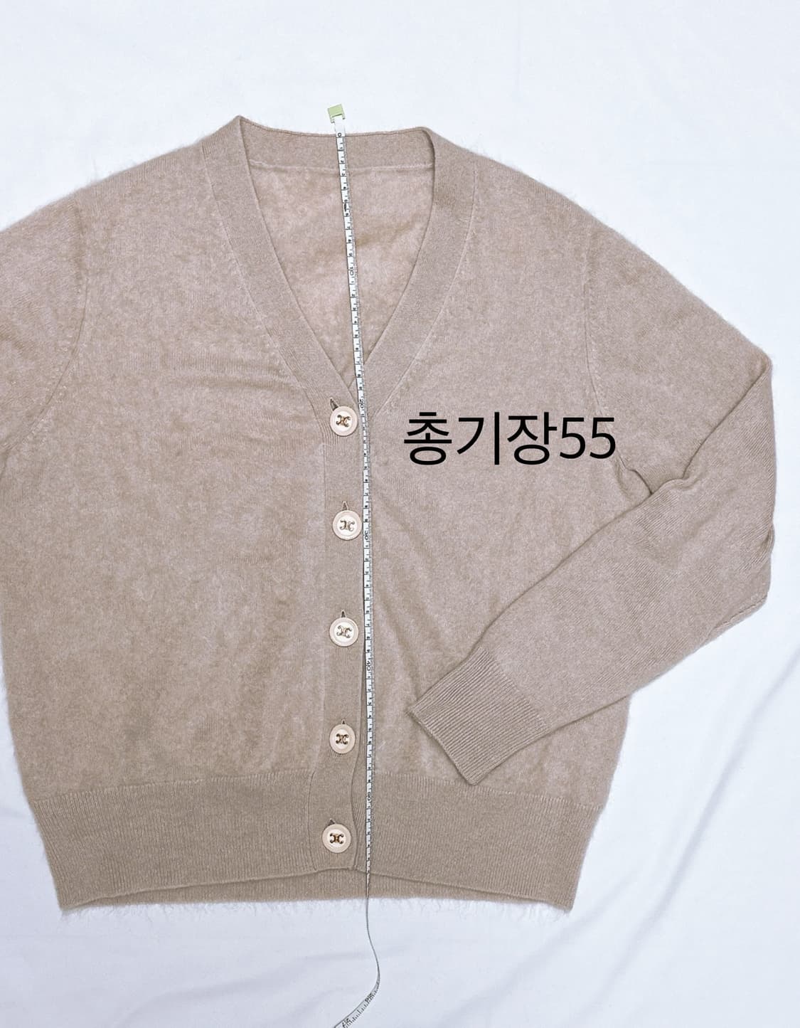 질스튜어트 캐시미어100 가디건 셀린 커스터마이징 버전(44-66적합) 상품이미지5