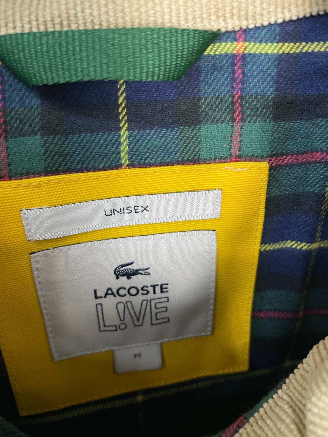 라코스테 라이브 캔버스 코듀로이 카라 필드 자켓 H1922 상품이미지5