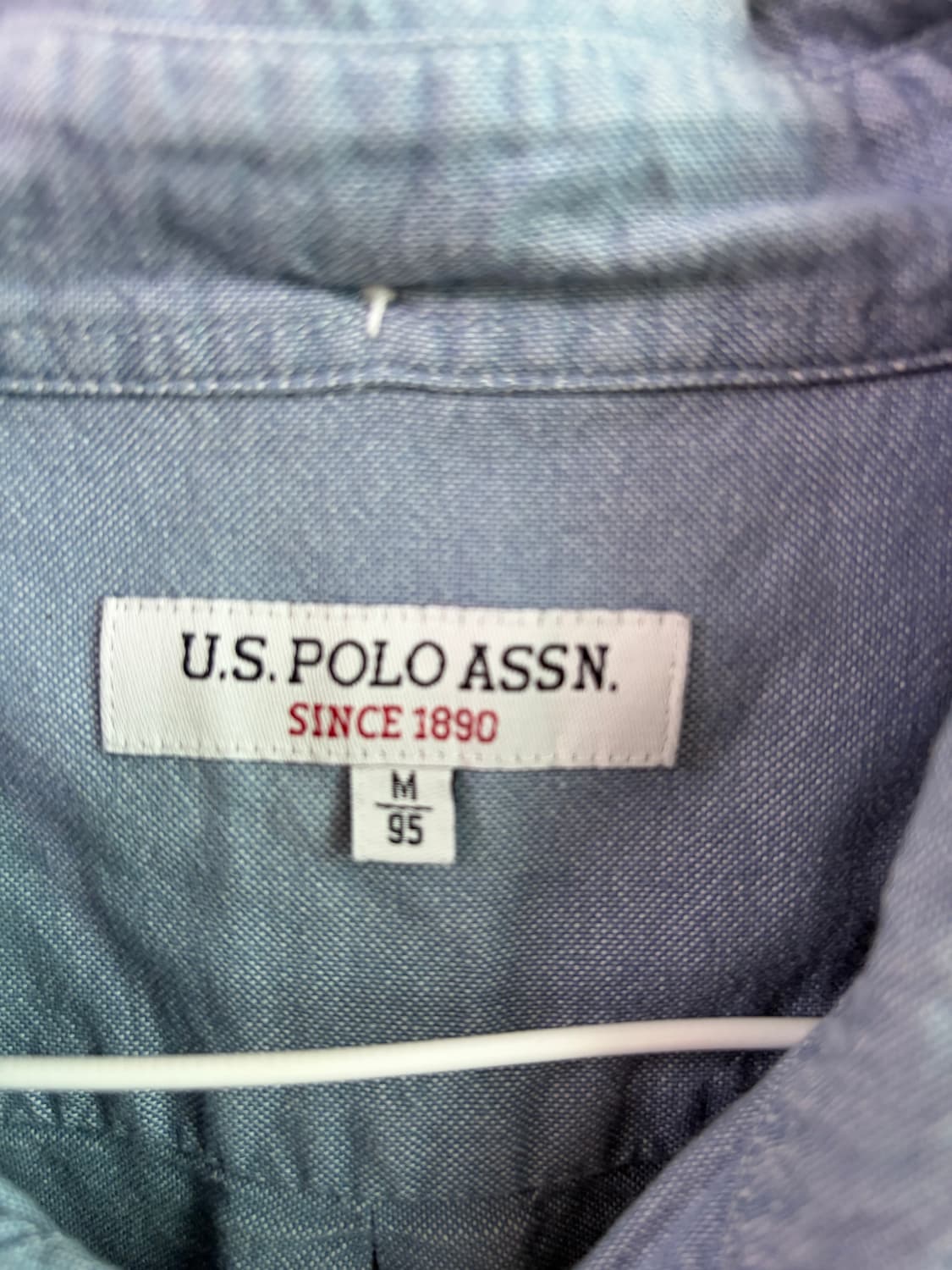 U.S. 폴로 어슨 하늘색 남방 M  상품이미지4