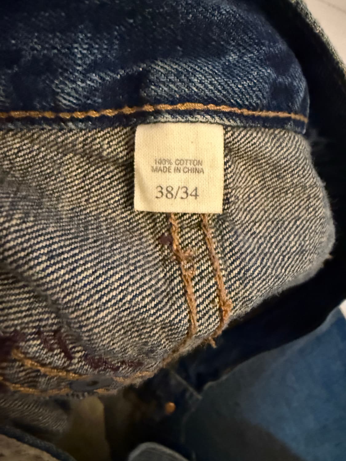 RRL leather patchwork denim rare 가죽데님 상품이미지4