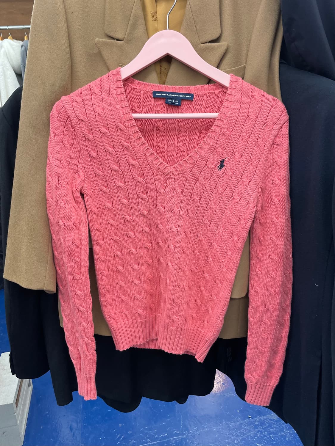 PRL 폴로 랄프로렌 꽈배기 니트 상품이미지3