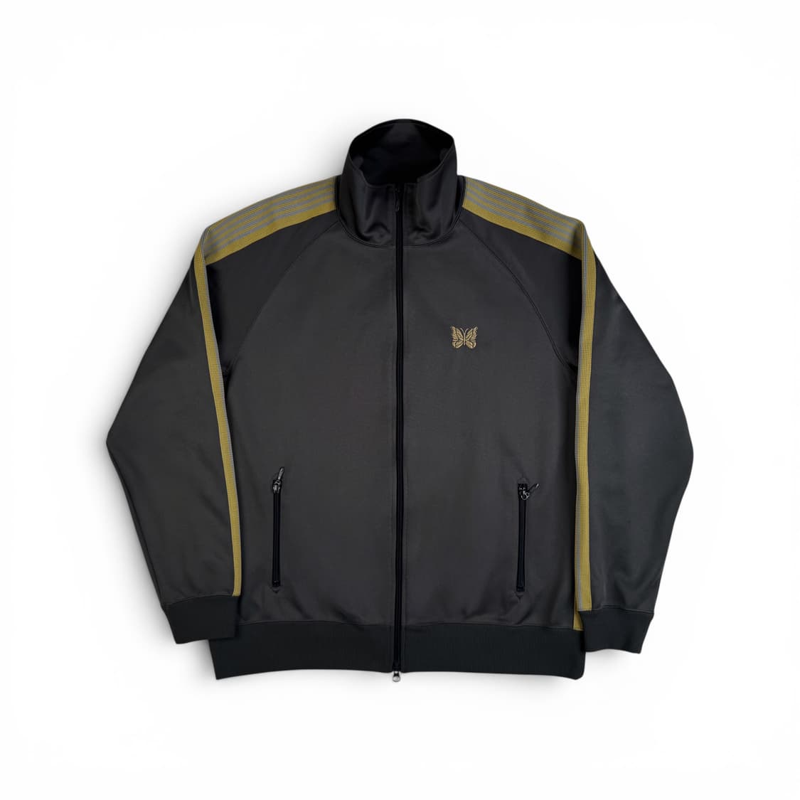 니들스 사이드 라인 로고 트랙 자켓 그레이 ( XL ) 상품이미지1