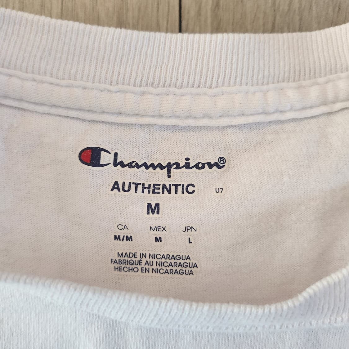챔피온반팔티●남녀공용 ●표기사이즈M(90~100가능)  상품이미지4