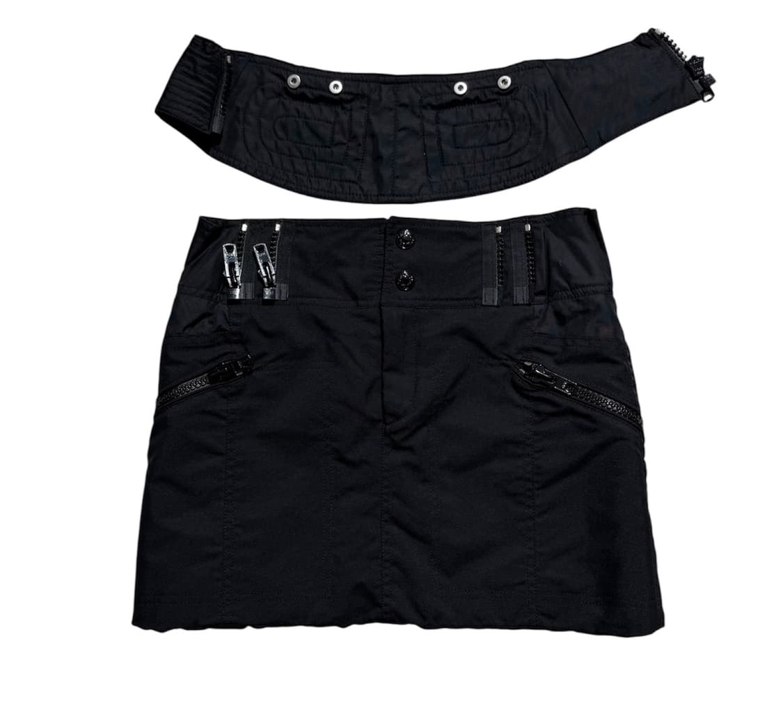 크리스챤 디올 2000's 존 갈리아노 유틸리티 스커트 상품이미지6