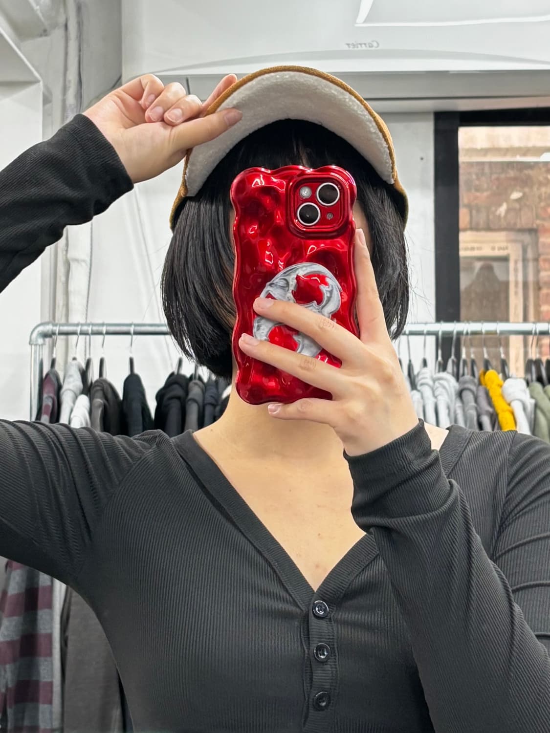 UGG 어그 스웨이드 볼캡 상품이미지2