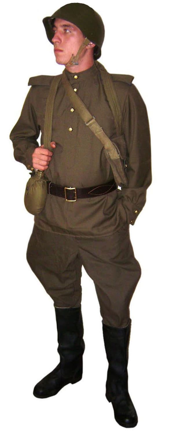 오리지널 2차대전 소련군 M-43 군복 상하의 상품이미지6