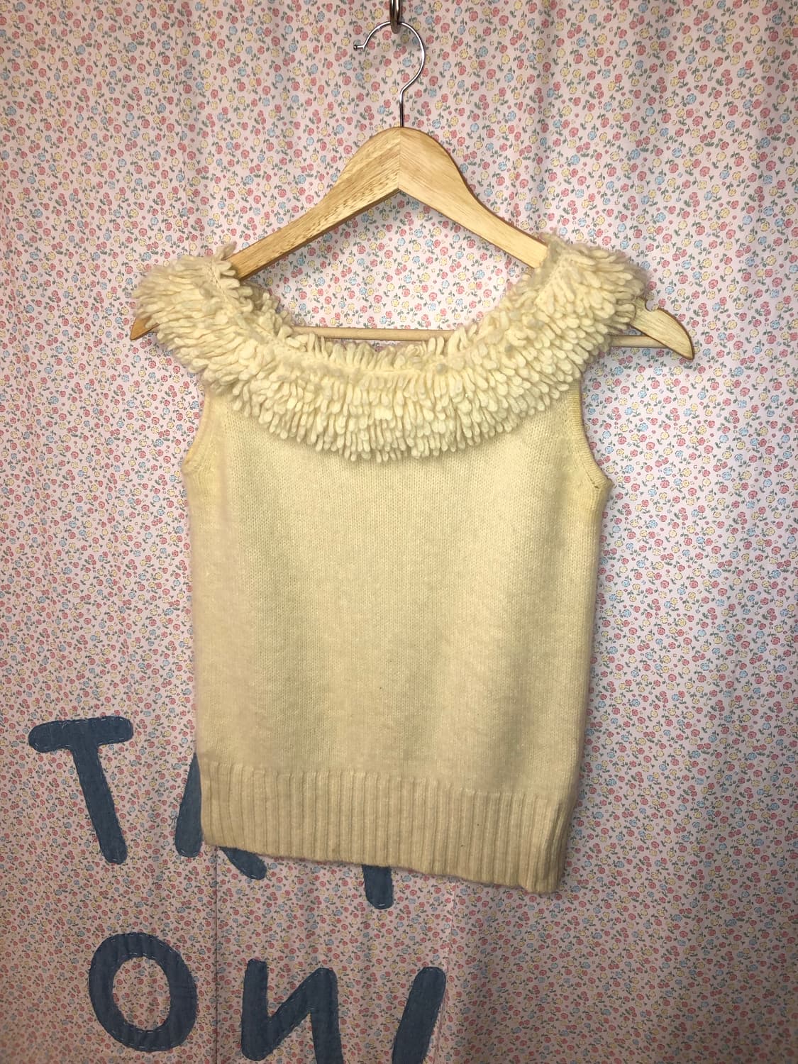 hairy mohair vest 상품이미지1