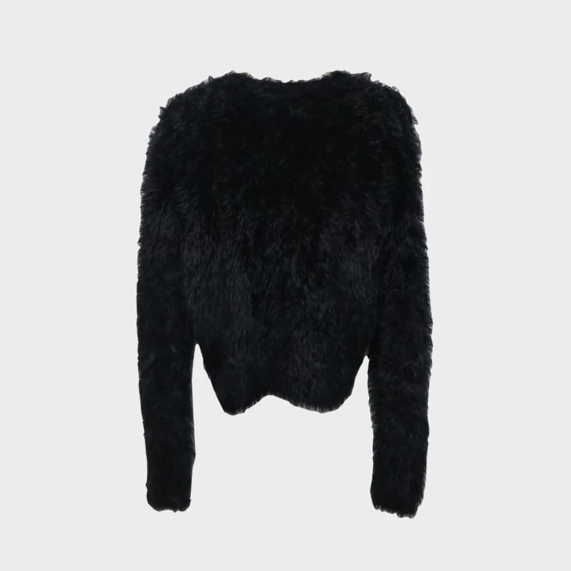 까르벵 크롭 퍼 니트 64448 상품이미지2