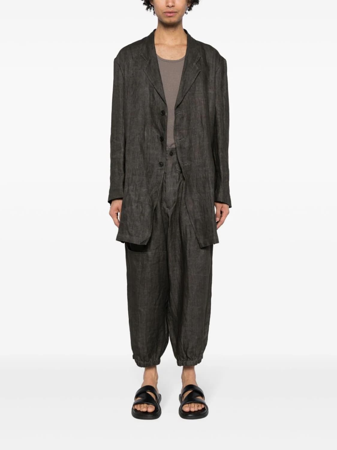 요지 야마모토 뿌르 옴므 24ss 리넨 자켓 상품이미지3