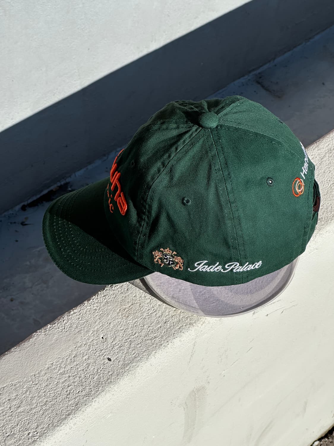 (새상품) [F] 한화클래식 로고 그린 볼캡 모자 상품이미지3