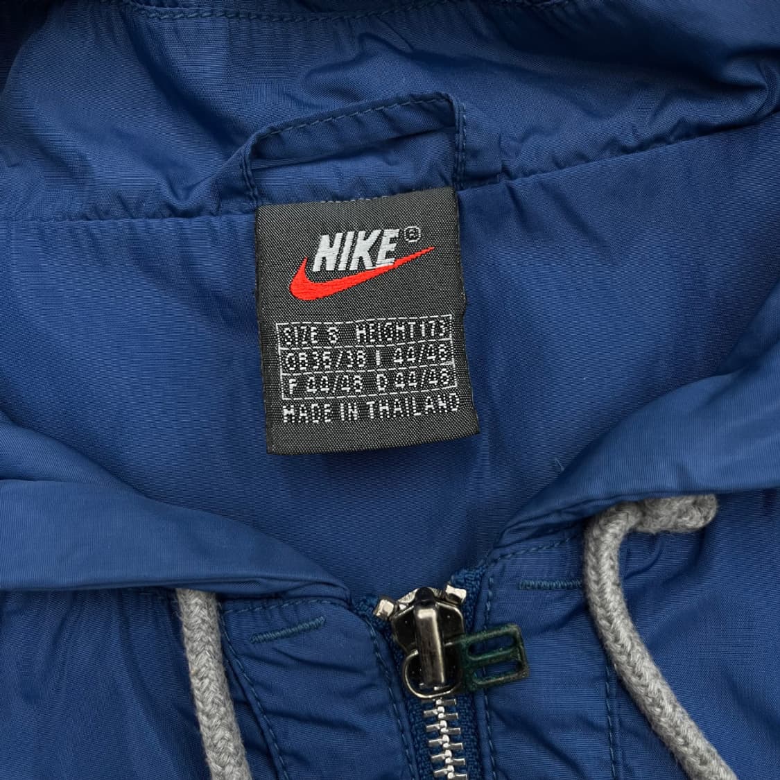 나이키 블루 패딩 리버시블 블랙 바람막이 상품이미지8