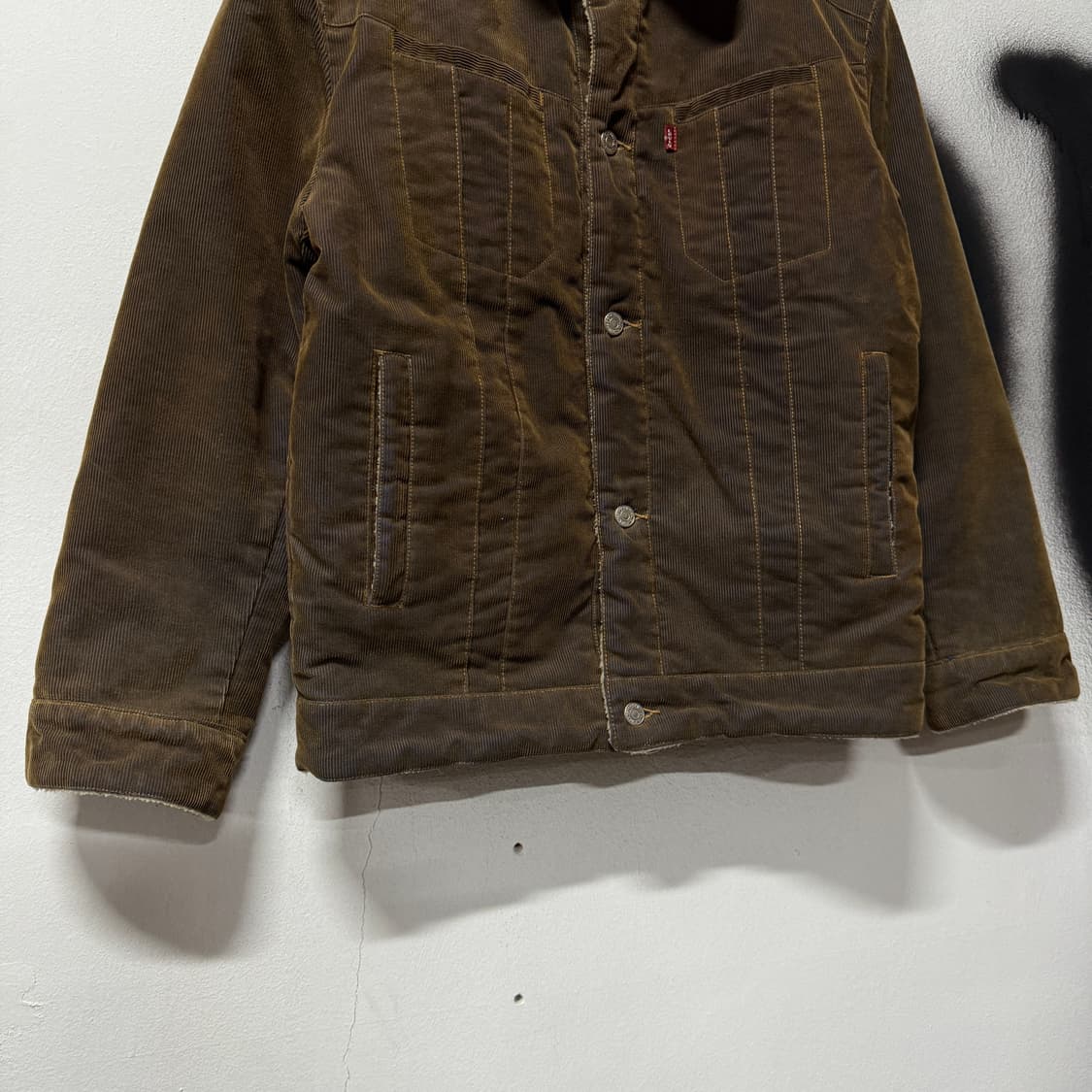 리바이스 오리지널 레드탭 코듀로이 골덴 쉐르파 트러커 자켓 상품이미지4